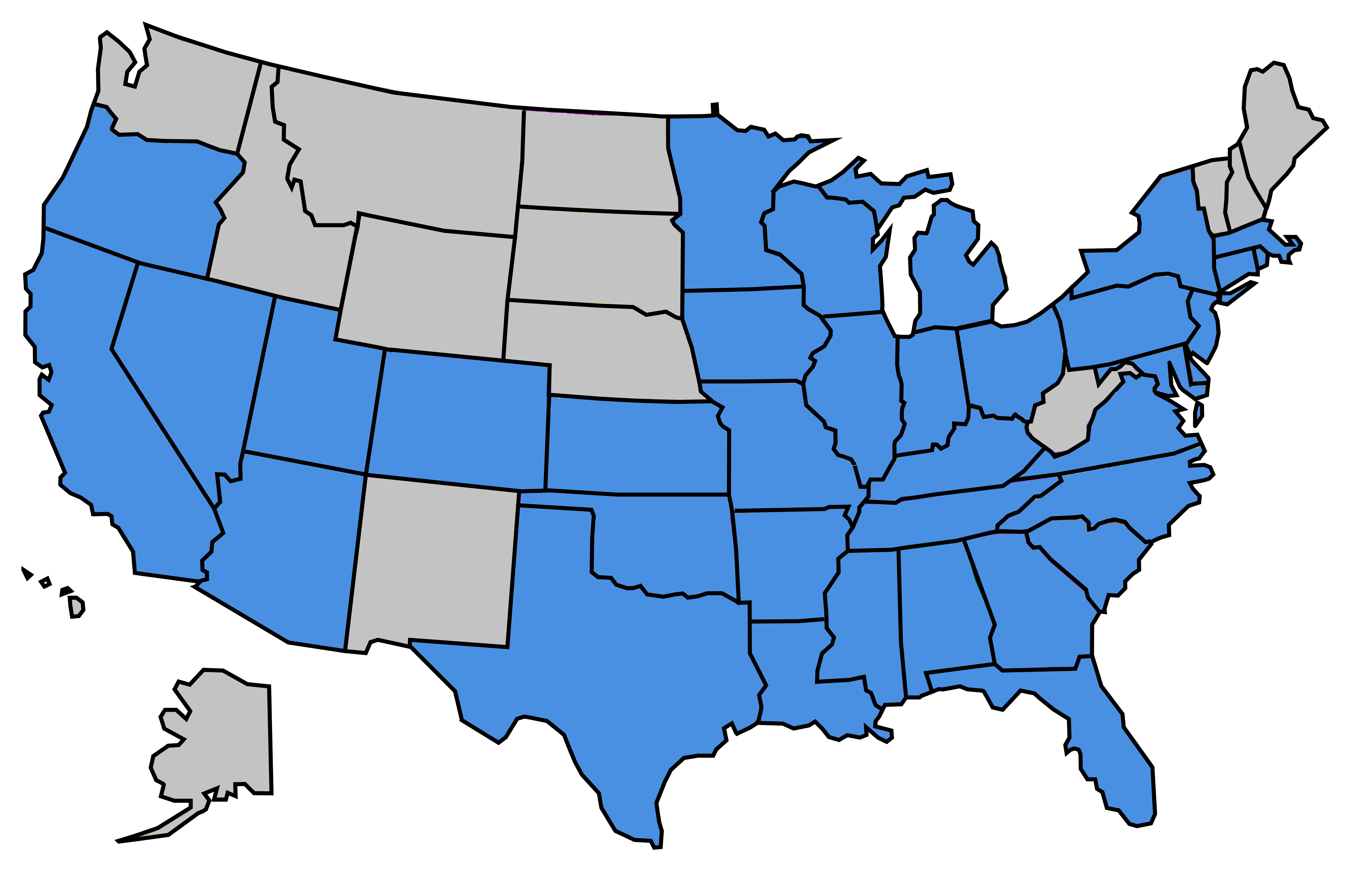 USA Volunteer Map